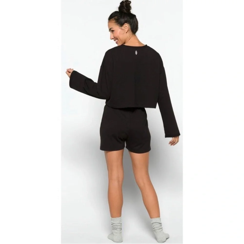 Free People Movement Women Sunny Set 2PCs Black - Picture 5 of 6